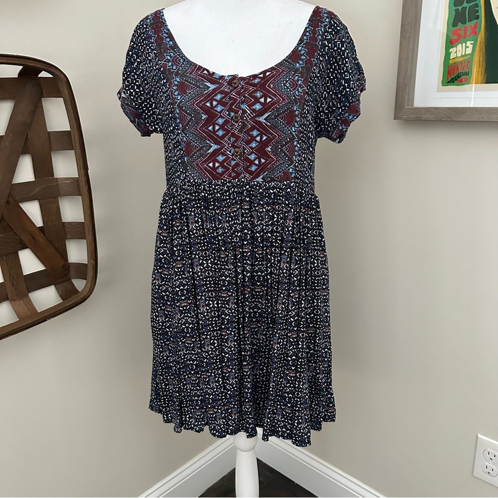 Free People Sundown Baby Doll Dress
